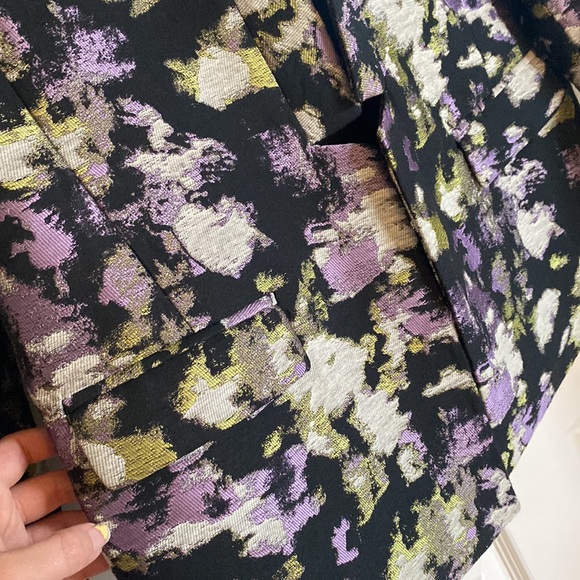 Banana Republic Watercolour Woven Tapestry Blazer - Picture 3 of 6